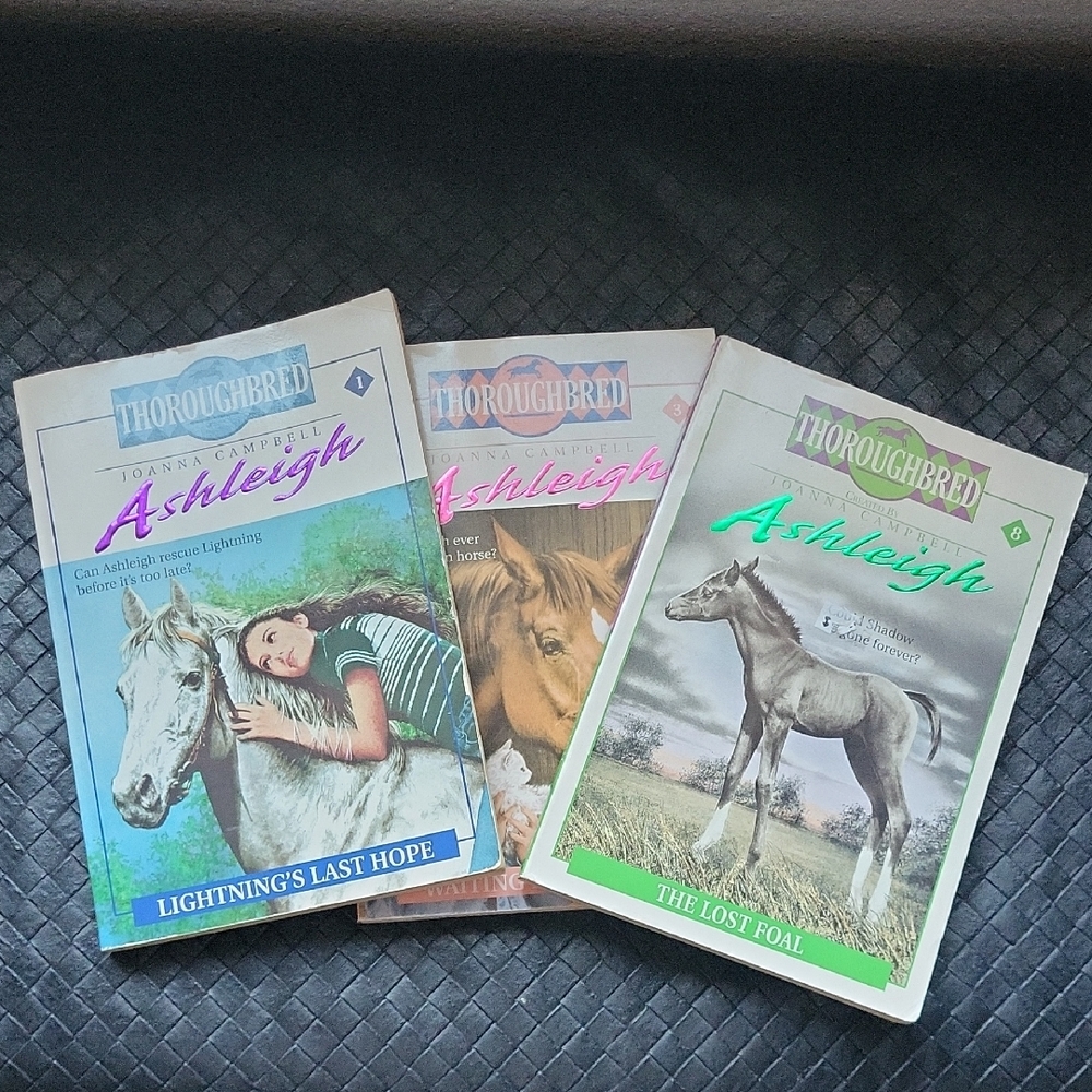 Thoroughbred Ashleigh Books 1, 3 And 8